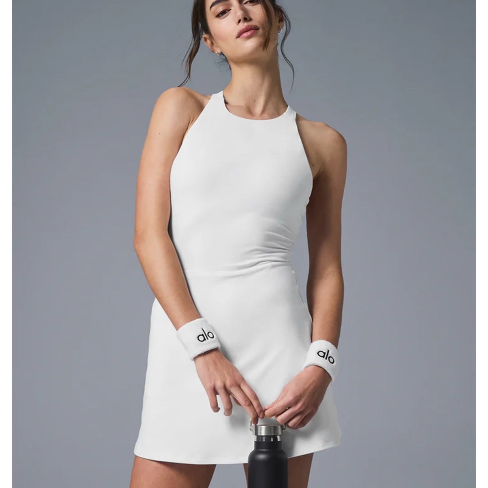 ALO Yoga White Mini Dress